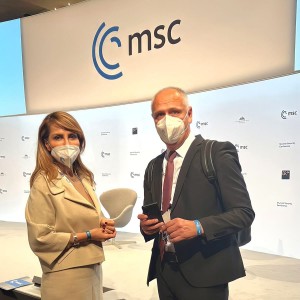 RCCSG @MajlindaBregu & RCCHeadof Pol.Dept @amer_kap preparing 4 the high-level panel co-organized by @MunSecConf & #RCC on #WB - Charting a Path for the #EU&WB