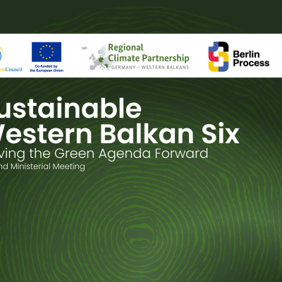 Second Ministerial Meeting on the Green Agenda for the Western Balkans Six taking place in Dubrovnik on 14-15 October 2025 (Design: RCC/Sara Miftari)