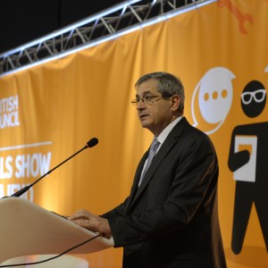 RCC Deputy Secretary General, Gazmend Turdiu at the opening of the first regional ‘Skills Show’, organized by British Council and supported by RCC, held in Sarajevo, 16-17 December 2016. (Photo: British Council/Denis Ruvic)  