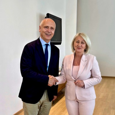 RCC Secretary General Amer Kapetanovic met with Borjana Kristo, Chairwoman of the Council of Ministers of Bosnia and Herzegovina in Sarajevo on 3 July 2025 (Photo: RCC)