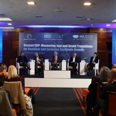 Academic conference “Beyond GDP: Measuring Just and Green Transitions for Resilient and Inclusive Economic Growth” took place on 3-4 November 2025 in Sarajevo (Photo: RCC/Jasmin Sakovic)