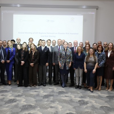 The second meeting of the South East Europe Regional Network on Disaster Risk Insurance and Risk Sharing in Bucharest on 27 October 2026 (Photo: courtesy of Romanian Financial Supervisory Authority)