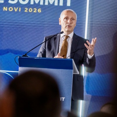 RCC Secretary General Amer Kapetanovic at the eight Western Balkans Digital Summit on 13 October 2026 in Herceg Novi (Photo: RCC/Danilo Papic)