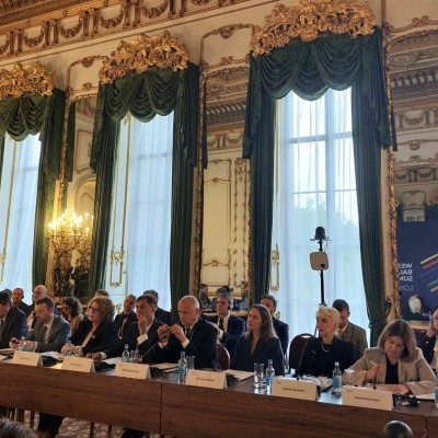 RCC Secretary General Amer Kapetanovic spoke at the Economy Ministers’ Meeting of the Berlin Process in London on 16 October 2025 (Photo: Flickr)