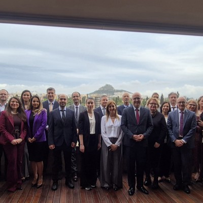 First Regional Meeting on Disaster Risk Insurance and Risk Sharing in South East Europe took place on 19 November 2025 in Athens (Photo: RCC/Natasa Mitrovic)