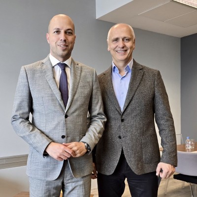 RCC Secretary General Amer Kapetanovic met RYCO Secretary General Vladimir Obradović in Sarajevo on 7 November 2025 (Photo: RCC)