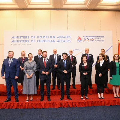 Meeting of SEECP Ministers of Foreign Affairs held in Budva on 5 June 2023 (Photo: RCC/Armand Habazaj)