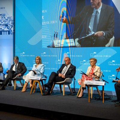 RCC SG Amer Kapetanović took part in the high-level panel discussion “Western Balkans and the Euro-Atlantic Path: Trust, Transparency, Transformation” at the Dubrovnik Forum 2025 held on 12 July 2025 (Photo: RCC/Srdjan Kurajica)
