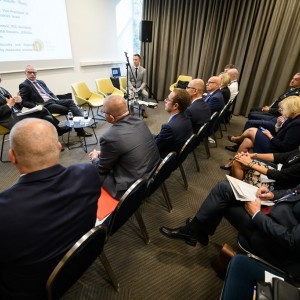 Participants of the 13th Bled Strategic Forum held in Bled (Slovenia) on 11 September 2018 (Photo: https://www.flickr.com/photos/bledstrategicforum/albums/72157697999770512 ) 