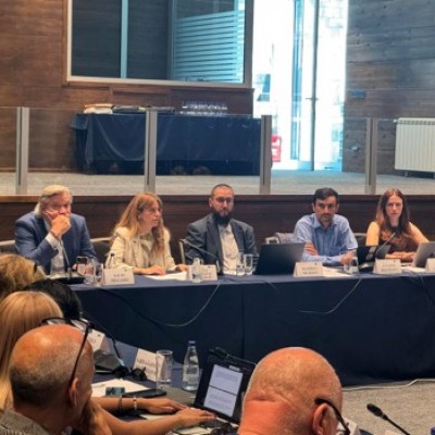 Ivana Markovic Boskovic, RCC’s Green Agenda for the Western Balkans Coordinator opening the Western Balkans Six (WB6) Green and Circular Economy Stakeholders Platform meeting on 23 June 2026 (Photo: RCC)