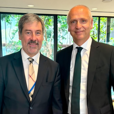 RCC Secretary General Amer Kapetanovic met with OECD Deputy Secretary-General František Ružička in New York on 16 July 2026 (Photo: RCC)