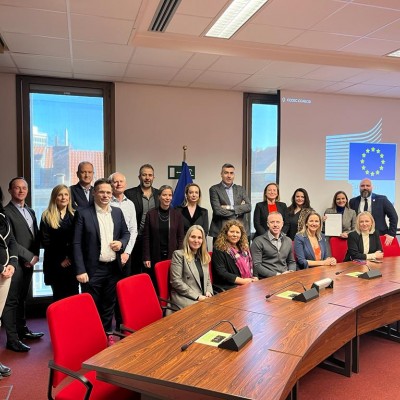 Meeting of telecommunications operators from EU and WB in Brussels organised by the EC and RCC on 7 February 2023 (Photo: RCC/Milena Jocic Tanaskovic)