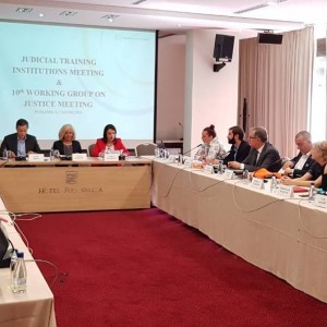 Western Balkan Judicial Training Institutions and Councils for Judiciary meet in Podgorica, 7 June 2018 (Photo: RCC/Elvira Ademovic)