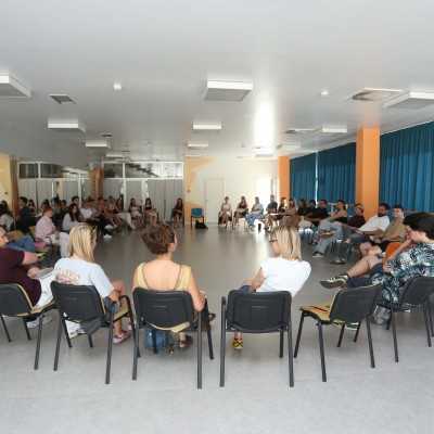 Twenty-five young filmmakers and artists from across the Western Balkans Six gathered in Sarajevo for six days of learning, exchange and networking at the 32nd Sarajevo Film Festival (Photo: RCC/Jasmin Sakovic)
