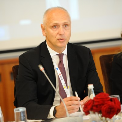 Amer Kapetanovic, Head of RCC Political Department addressing the high-level meeting on small and light weapons control held in Tirana on 21-22 June 2023 