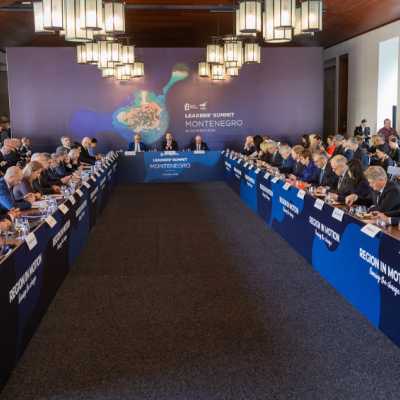 Berlin Process Leaders' Summit took place on 22 October 2026 in Budva (Photo: Djordje Cmiljanić/Government of Montenegro)