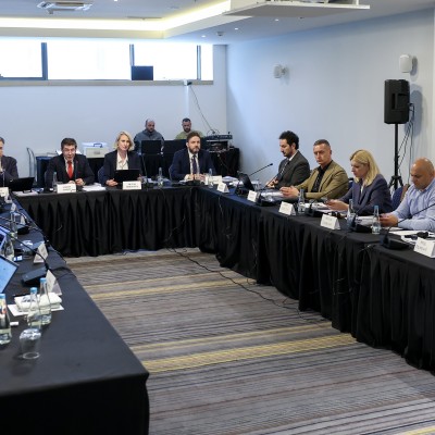 The 8th Board Meeting of the Integrative Internal Security Governance Initiative (IISG) in Sarajevo on 19 May 2026 (Photo: RCC/Armin Durgut)