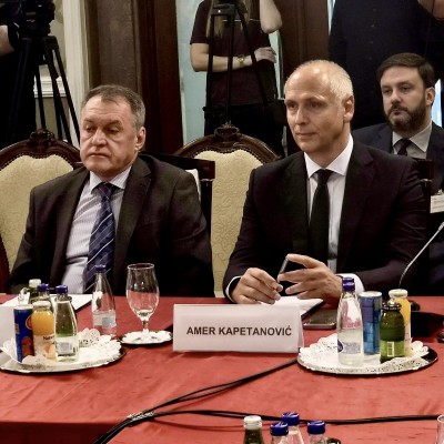 RCC Secretary General, Amer Kapetanović, took part in the Berlin Process Interior Ministers’ Meeting in Podgorica on 16 September 2026 (Photo: RCC/Aner Zukovic)