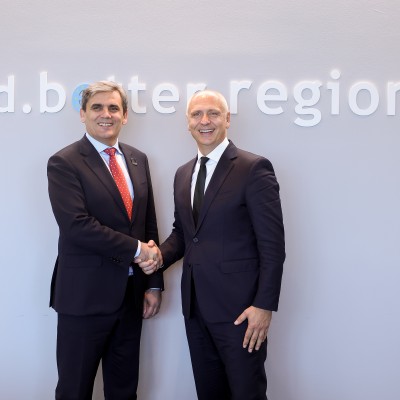 Deputy Prime Minister for International Relations and Minister of Foreign Affairs of Montenegro, Ervin Ibrahimović, visited the Regional Cooperation Council (RCC) headquarters in Sarajevo on 5 November 2025, where he met with RCC Secretary General Amer Kapetanović 