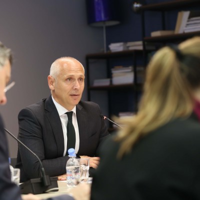 Introductory remarks by Amer Kapetanović, RCC Secretary General at the 19th Coordination Meeting of Regional Organisations in Sarajevo on 4 December 2025 (Photo: RCC/Jasmin Sakovic)