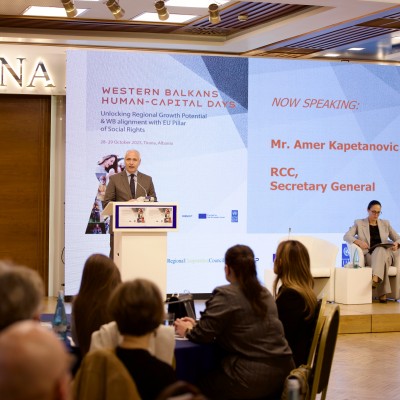 The Western Balkans Human Capital Days 2025 taking place in Tirana on 28-29 October 2025 (Photo: Henri Koci)