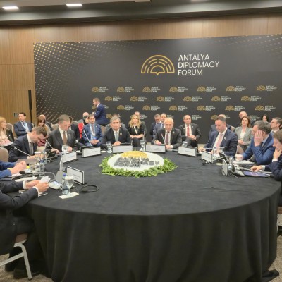 RCC Secretary General, Amer Kapetanović, participated in the Antalya Diplomacy Forum 2026 on 18 April 2026 (Photo: RCC/Marko Radovanovic)