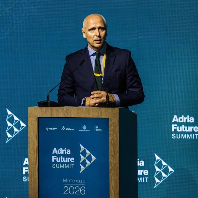RCC Secretary General Amer Kapetanovic at the opening of Adria Future Summit in Tivat on 22 April 2026 (Photo: Courtesy of Adria Future Summit)