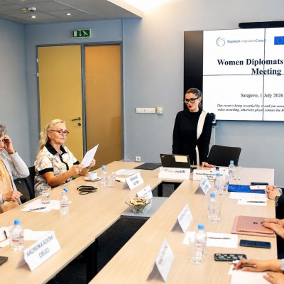 Regional Cooperation Council (RCC)  organized Women Diplomats Network meeting in Sarajevo on 1 July 2026 (Photo: RCC/Jasmin Sakovic) 