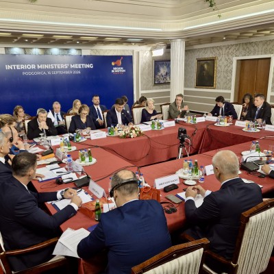 Berlin Process Interior Ministers’ Meeting was held on 15–16 September at Vila Gorica in Podgorica under Montenegro’s 2026 Chairmanship of the Berlin Process (Photo: RCC/Aner Zukovic)