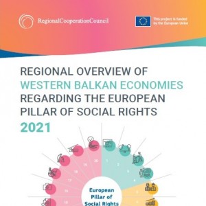 Regional Overview of Western Balkan Economies Regarding the European Pillar of Social Rights 2021 