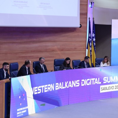 Opening of the 6th Western Balkans Digital Summit on 4 October in Sarajevo (Photo: RCC/Jasmin Sakovic)