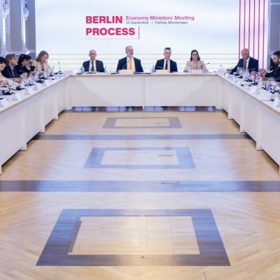 Berlin Process Economy Ministers’ Meeting in Cetinje organised under Montenegro’s 2026 Presidency of the Berlin Process on 30 September 2026 (Photo: Danilo Papic/RCC)