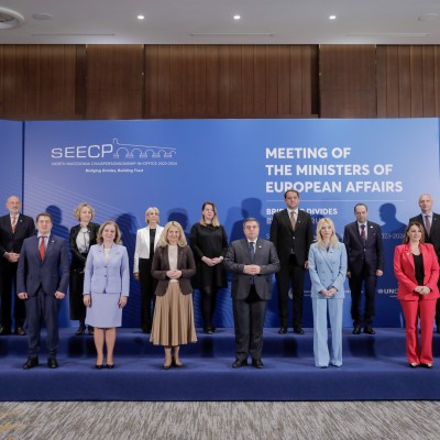 Meeting of SEECP Ministers of European Affairs held in Skopje on 27 March 2024 (Photo: RCC/Ognen Acevski)