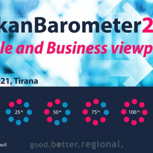 Balkan Barometer 2021 to be presented in Tirana on 24 June 2021 (Design: RCC/Samir Dedic)