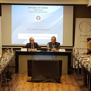 7th annual meeting of South East European National Security Authorities (SEENSA) forum held in Belgrade, Serbia on 5 October 2017 (Photo: RCC/Natasa Mitrovic)