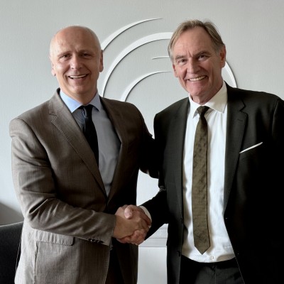 RCC Secretary General Amer Kapetanovic hosted the Lord Mayor of Leipzig, Burkhard Jung at RCC headquarters in Sarajevo on 23 March 2026 (Photo: RCC)