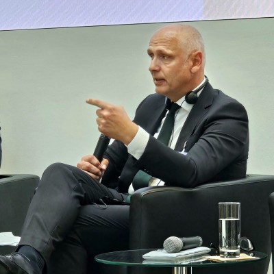 RCC Secretary General Amer Kapetanović addressing the panel “Promoting Employment: Effective Strategies for Resilient and Inclusive Labour Markets” at the Western Balkans Conference: Advancing Employment and Social Policy Together, held in Berlin on 11 May 2026 (Photo: RCC)