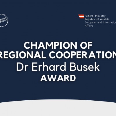 Regional Cooperation Dr Erhard Busek Award 2025