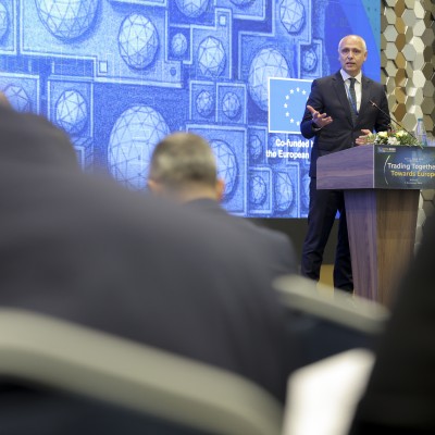 RCC Secretary General Amer Kapetanović opened CEFTA Week 2025 in Pristina on 3 December 2025 (Photo: RCC/Valdrin Xhemaj)