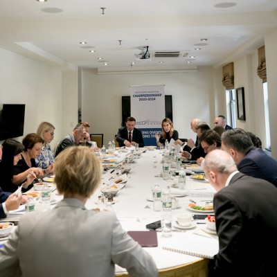 SEECP Ministerial Breakfast, co-organised by the RCC and Skopje SEECP Chairpersonship-in-Office, in New York on 21 September 2023 (Photo: RCC/Lydia Lee)
