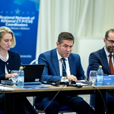 18th Regional Network of National CT-P/CVE Coordinators (RNNC) Meeting on 15 October 2025 in Skopje (Photo: RCC/IISG)