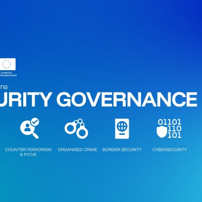 The Western Balkans Security Governance Hub is the Regional Cooperation Council’s flagship platform for initiative for strengthening coordination and effectiveness in security governance in the region, funded by the European Union (Design: RCC/Sara Miftari)