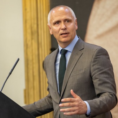 RCC Secretary General Amer Kapetanovic opening the 10th edition of the Western Balkans Civil Society Forum, in Budva on 13 May 2025 (Photo: RCC/Danilo Papic)
