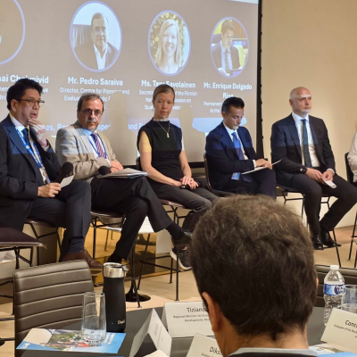 RCC Secretary General Amer Kapetanovic participated in OECD event “Bridging the Gaps to Accelerate the SDGs: Policy Coherence across Water, Energy, Industry and Cities” in New York on 16 July 2026 (Photo: RCC)
