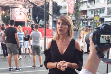 Secretary General of the RCC Majlinda Bregu at the 25th Sarajevo Film Festival, August 2019 (Photo: RCC/Selma Ahatovic-Lihic)