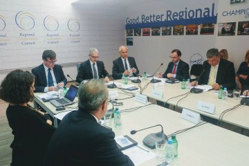 Meeting of the RCC Board, held on 18 October 2017 in Sarajevo. (Photo: RCC/Alma Arslanagic-Pozder)