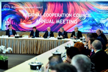 10th RCC Annual Meeting, held on 23 April 2018 in Brdo pri Kranju, Slovenia. (Photo: RCC/Tamino Petelinsek)