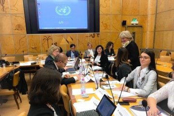 SEE International Investment Agreements negotiators gathered for the first time ever, under the umbrella of the RCC, to talk about the main issues of existing network of IIAs in the region and draft the proposals for their modernization and upgrade, on 12 October 2017, in Geneva. (Photo: RCC)