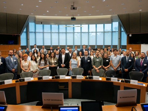 5th Bridging the Gap on youth political participation, organised by the European Parliament and DG ENEST in cooperation with RCC's WBYL, took place in Brussels from 23 to 24 June 2026 (Photo: RCC/Laure Geerts)
