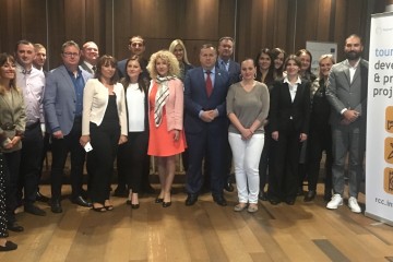 Participants of the RCC Tourism Expert Group (TEG) Meeting, in Sarajevo and Jahorina on 27 June 2018 (Photo: RCC/Nikola Gaon)